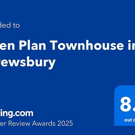 Open Plan Townhouse In Shrewsbury Villa Kültér fotó
