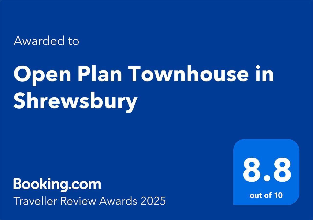 Open Plan Townhouse In Shrewsbury Villa Kültér fotó